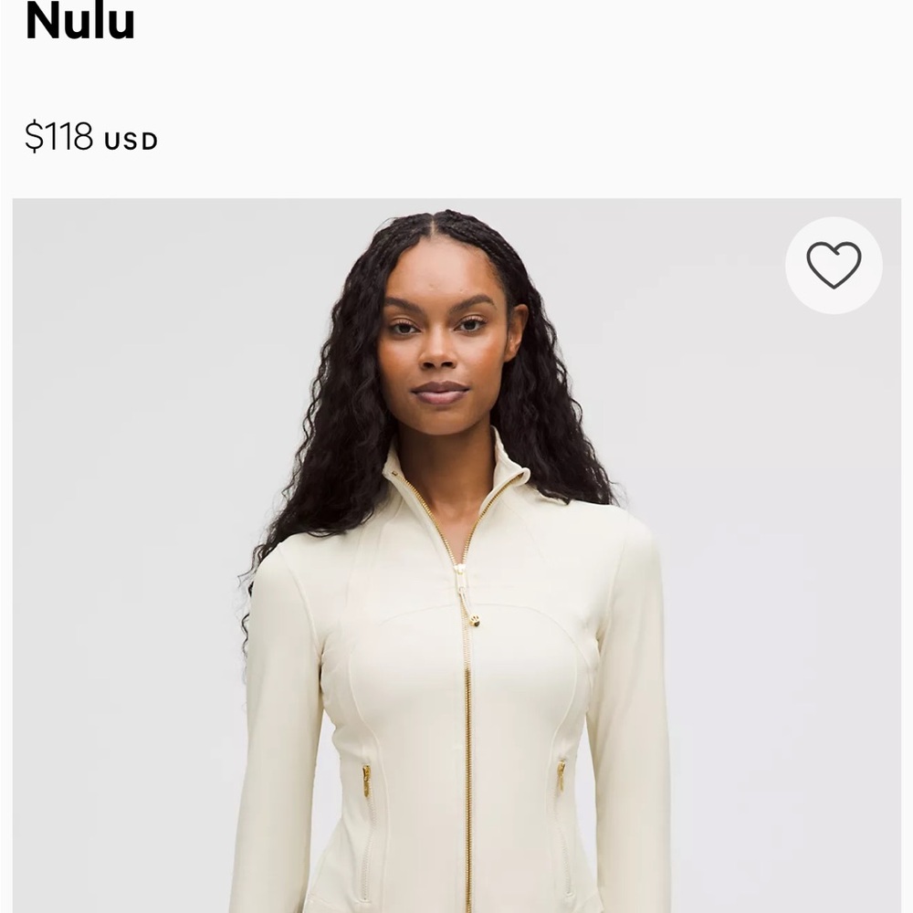 Define cropped jacket Nulu by lululemon